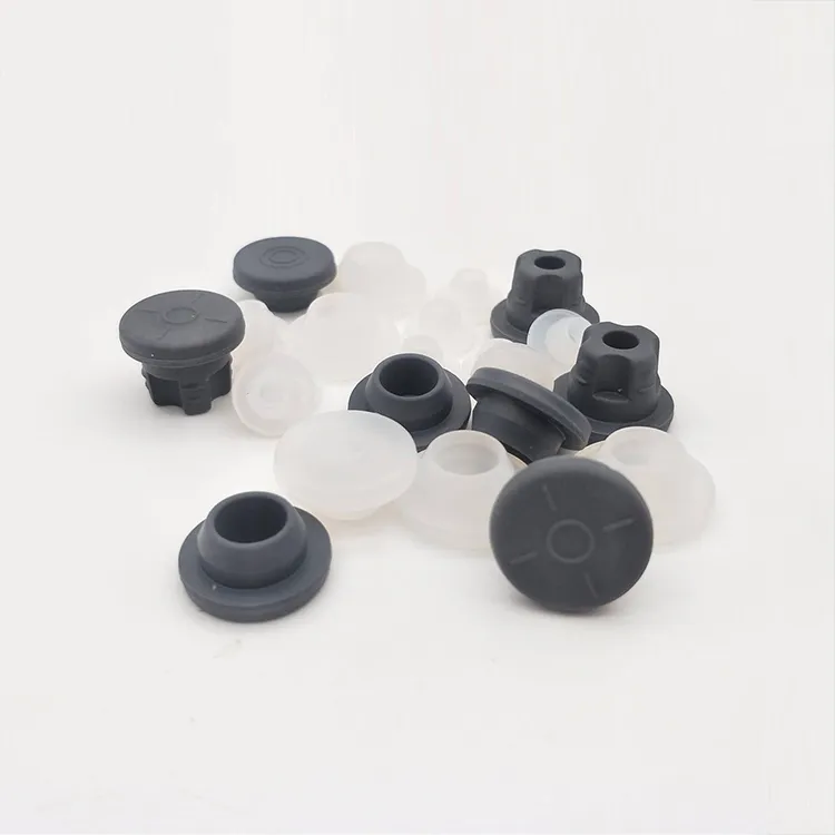 কাচের শিশি রাবার স্টপার